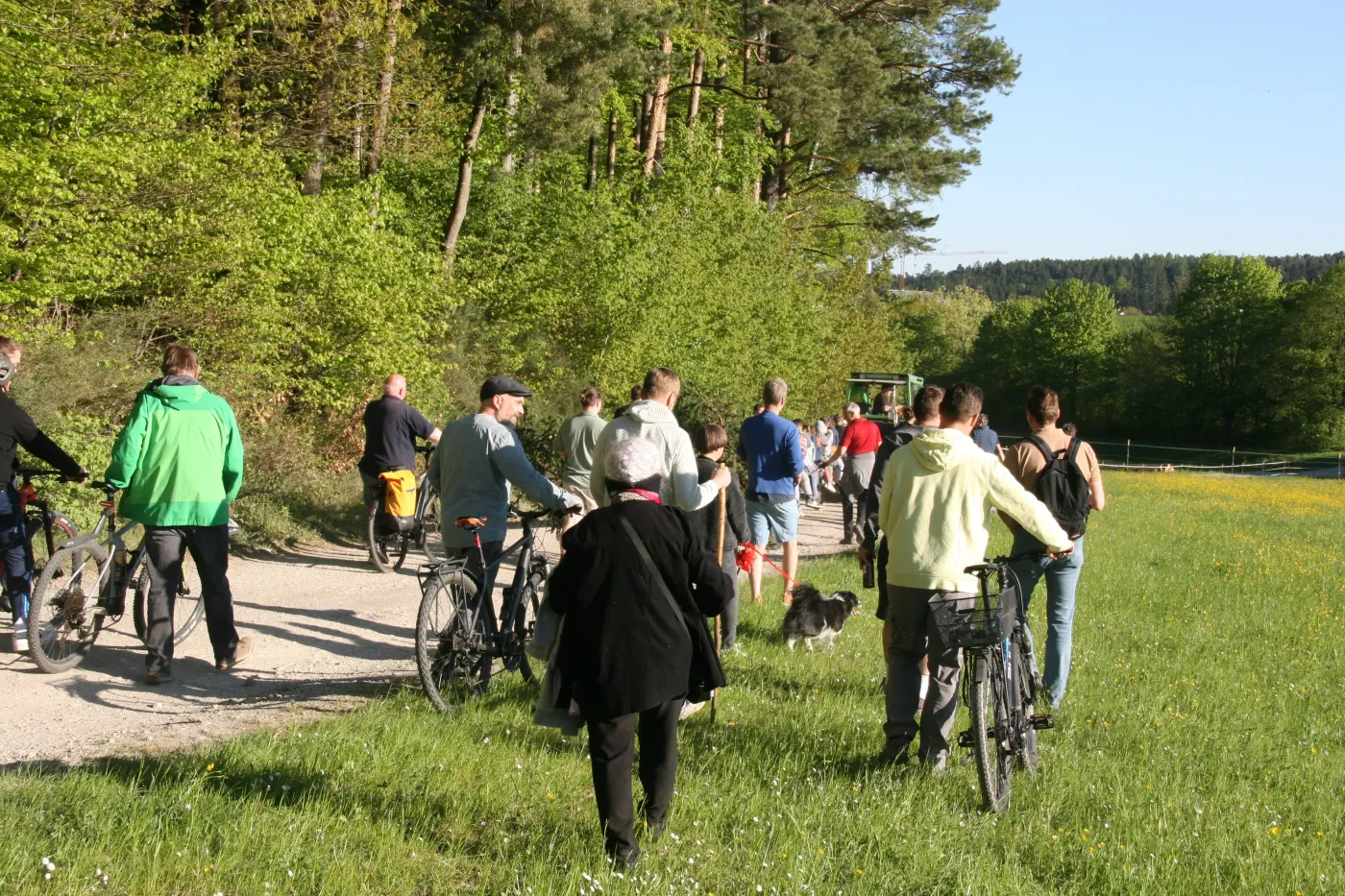 Maibaum holen mit den Radlstramplern